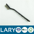 (7480) black plastic handle stainless steel wire brush